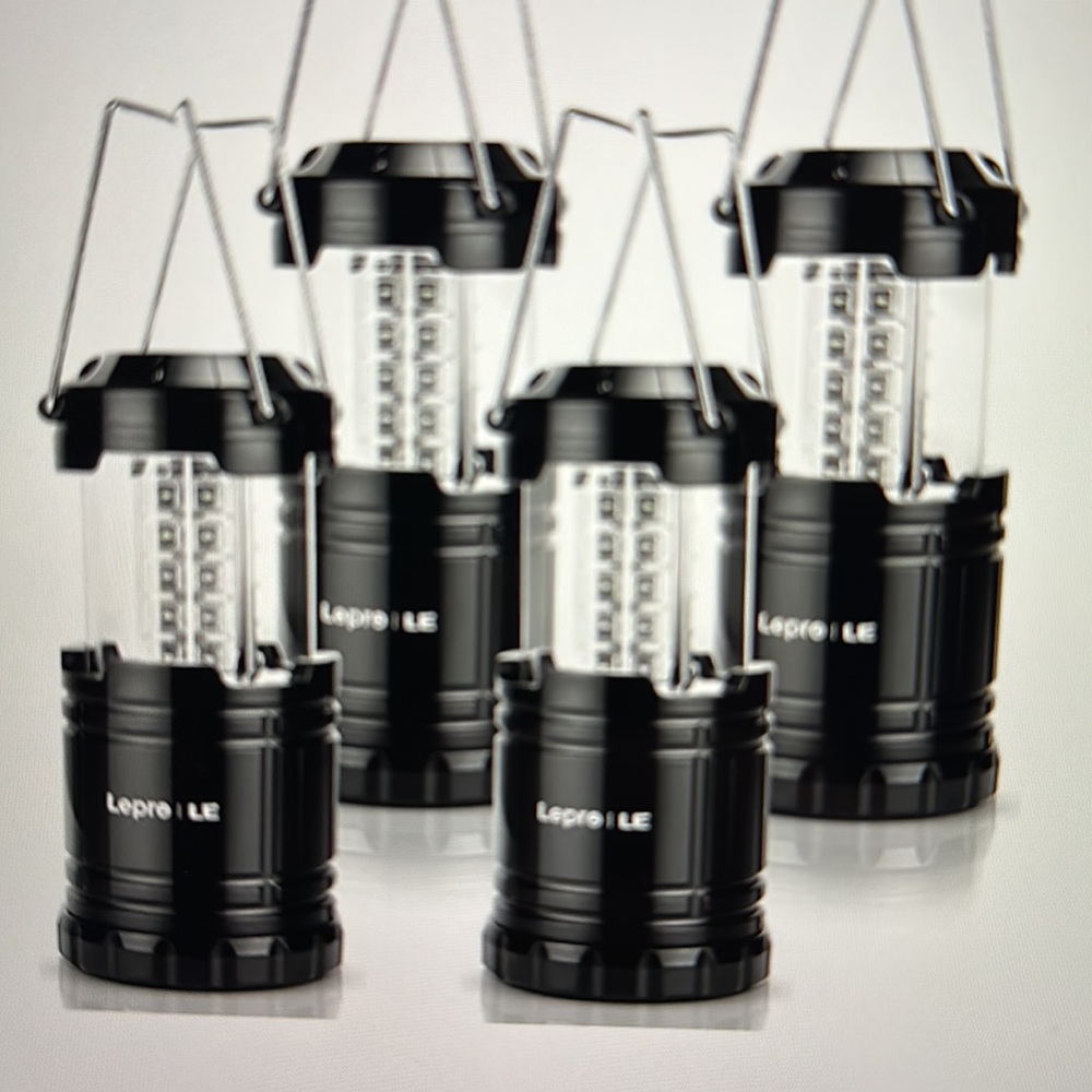Level LED Battery Powered Lanterns